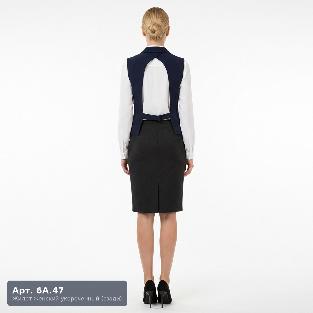 Жилет женский укороченный 6А.47 2