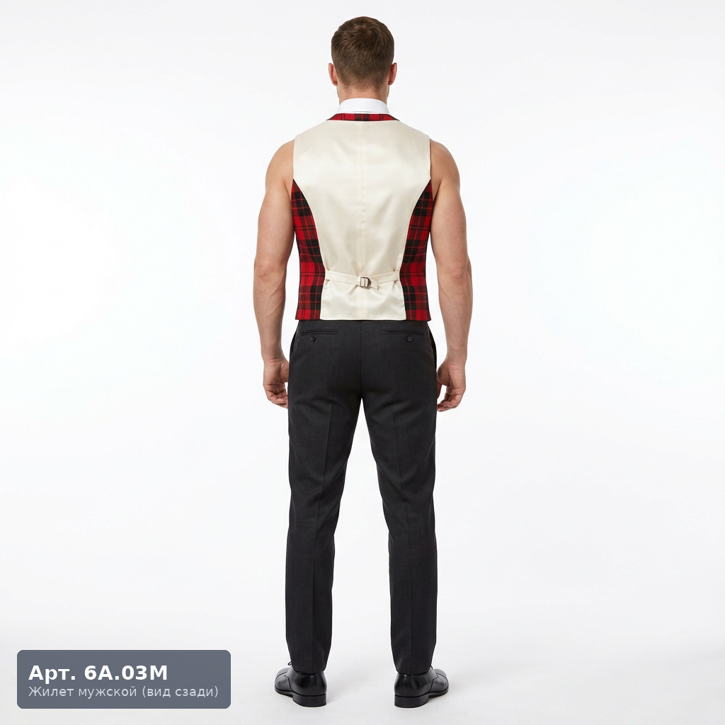 Жилет мужской форменный 6А.03М 2
