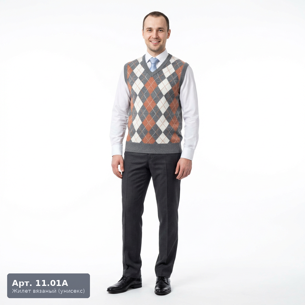 Жилет унисекс форменный 11.01А