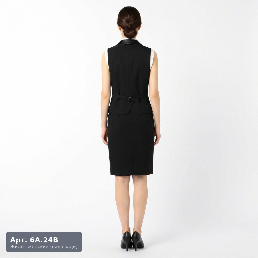 Жилет женский форменный 6А.24Б (двухцветный) 2
